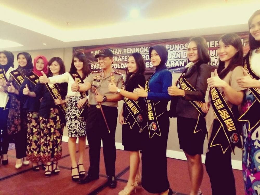 Selamat untuk Diah Ayu Pratiwi Mahasiswi menjadi Duta Polri Jawa Barat